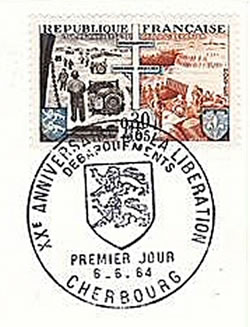 Cherbourg 20ème anniversaire des débarquements