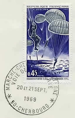 marche Cherbourg vers bastogne