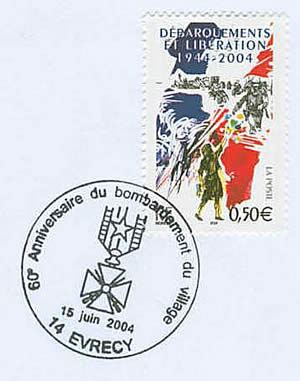 Bombardement de Evrecy.