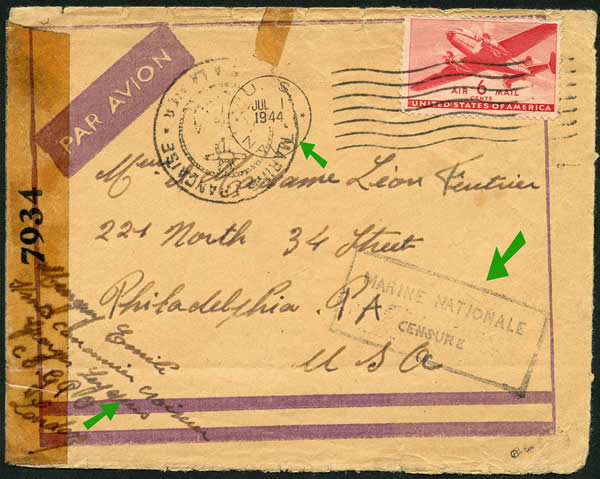 lettre du georges leygue retourné en grande-bretagne avant d'aller au débarquement de Provence.