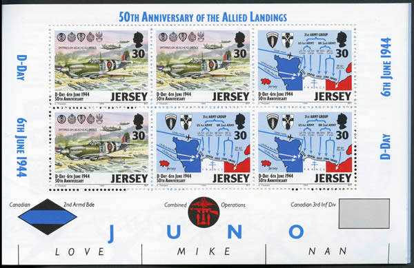 feuillet Jersey plage Juno