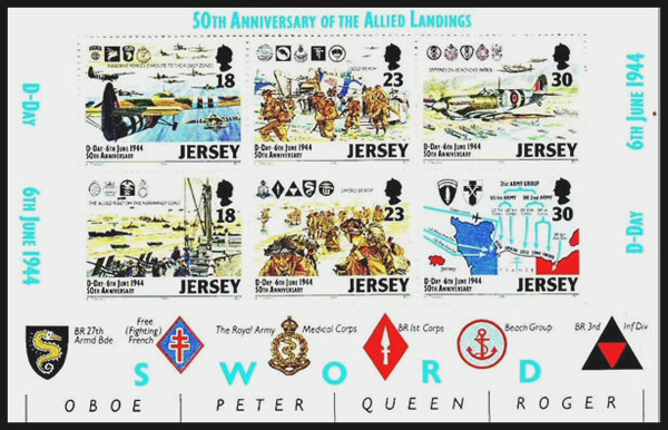 Feuillet Jersey plage Sword