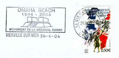 OMEC Monument National Guard  Vierville 2004