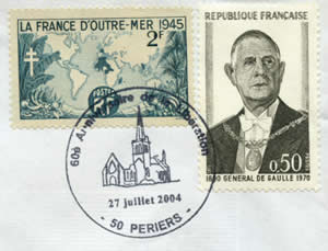 60ème anniversaire de la libération de Périers (Manche)