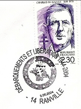 Commémoration 2004 à Ranville