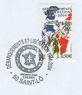 60ème anniversaire des débarquements FDC St Lô
