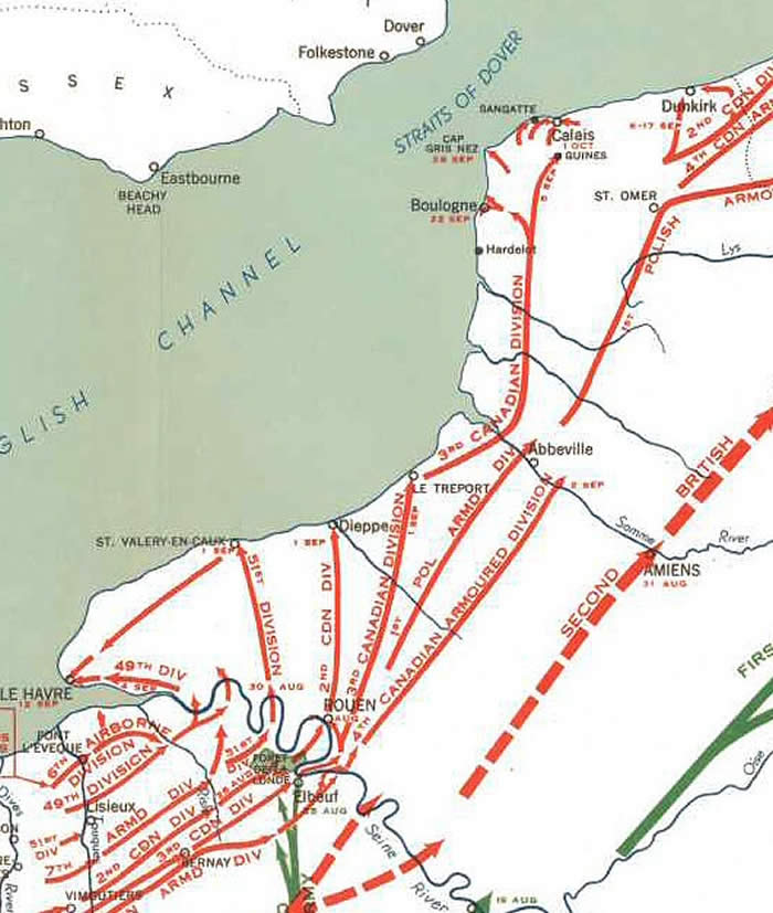 Itinéraire Anglo-canadien