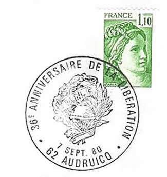 36ème anniversaire de la libération d'Audruicq