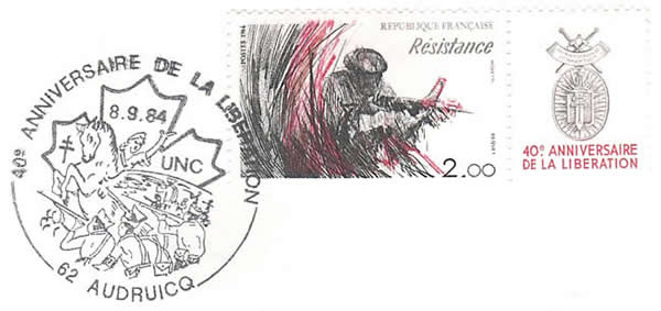 40ème anniversaire de la libération d'Audruicq