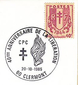 40ème anniversaire de la libération de Clermont (oise)