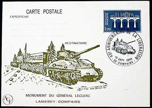 40ème anniversaire dela libération de Dompaire