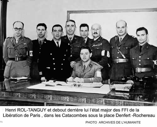 Etat major du colonel Rol-Tanguy