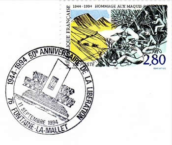 Libération de Fontaine la Mallet
