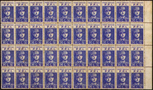 Bloc De Gaulle poste FFI