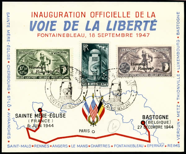 Inauguration officielle de la Voie de la Liberté