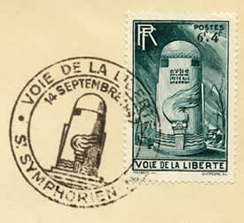 Voie de la Liberté à Saint-Symphorien