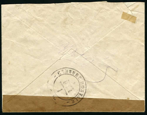 Censure de l'Ardèche sur papier craft