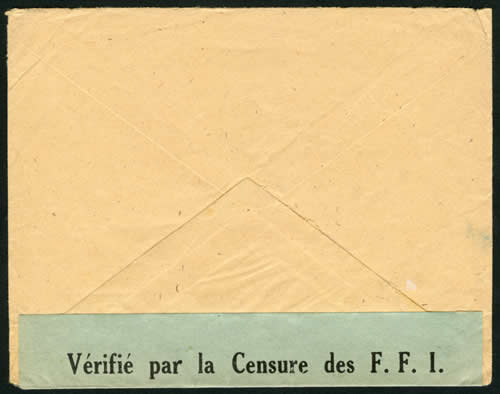 bande de censure verte FFI Ardeche