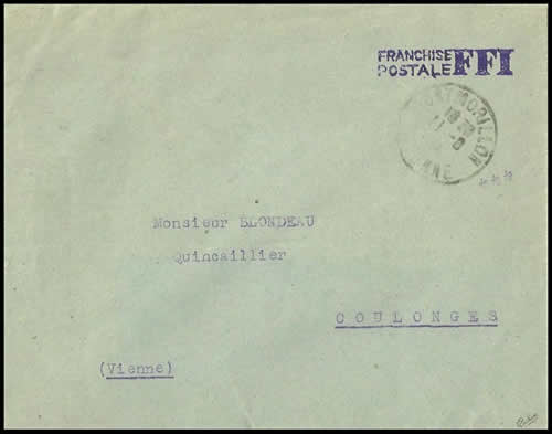 griffe FFI Franchise Postale