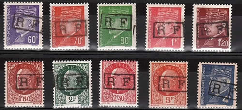 Poitiers surcharges type 2