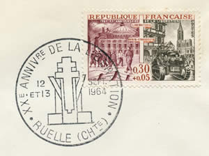 20ème anniversaire de la libération de Ruelle.