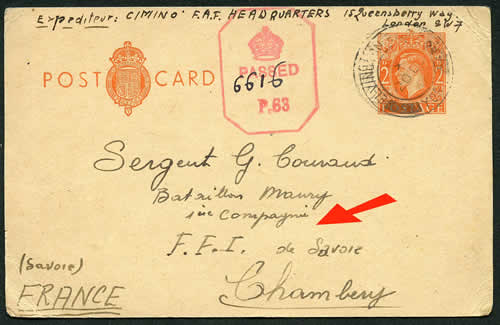 CP pour un FFI de Savoie