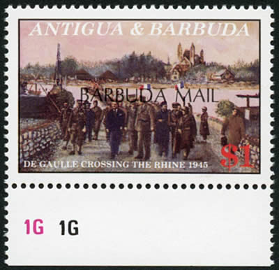 De Gaulle sur le Rhin