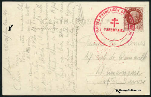 FFI Tarentaise 25/9/44