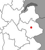 Position géographique de Moutiers