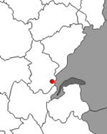 Position géographique des Rousses