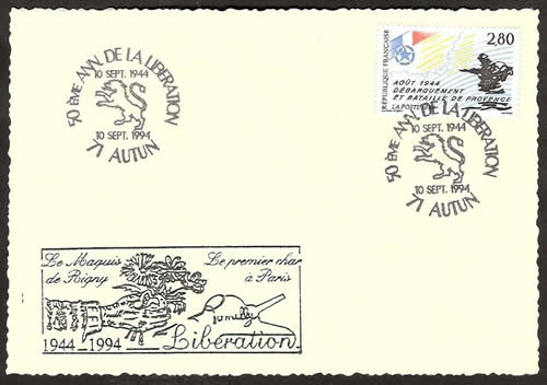 50ème anniversaire de la libération de Autun