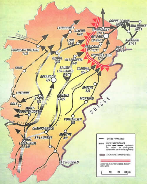 Libération de la Franche-Comté
