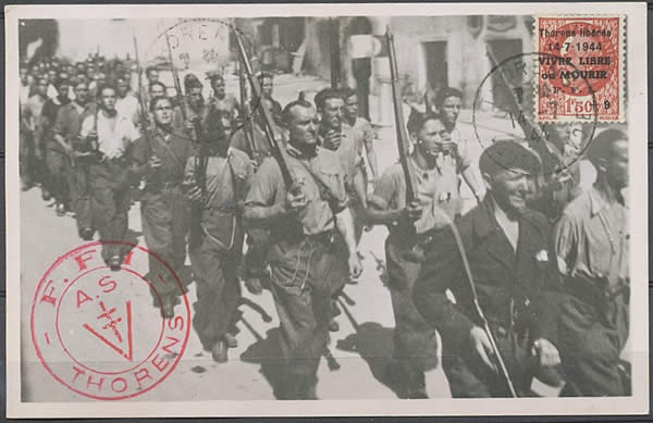 défilé du 14 juillet à Thorens