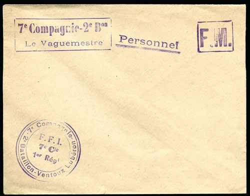 Griffe d'un bataillon Ventoux Lubéron