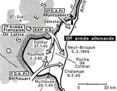 L'Offensive contre la Poche de Colmar
