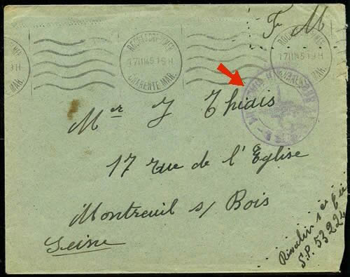 lettre du régiment Bir Hacheim