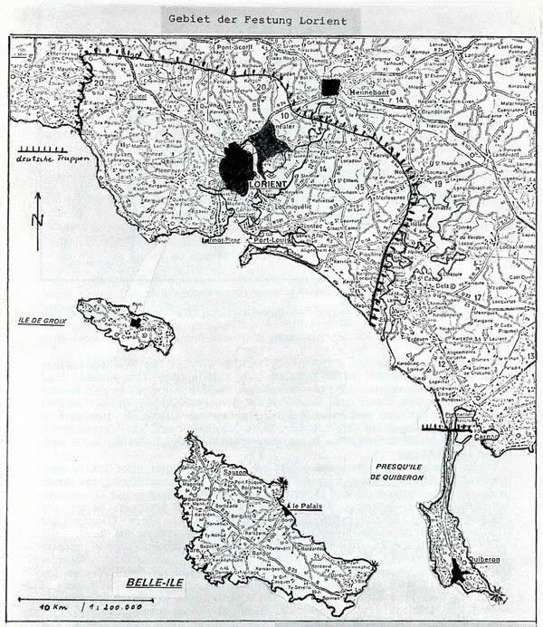Carte poche de Lorient