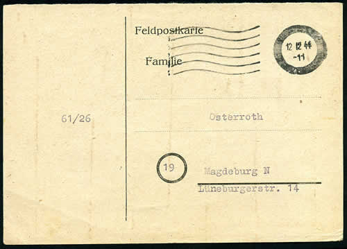 Carte radio allemande