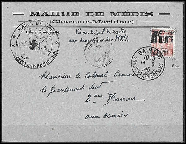 Lettre de Médis