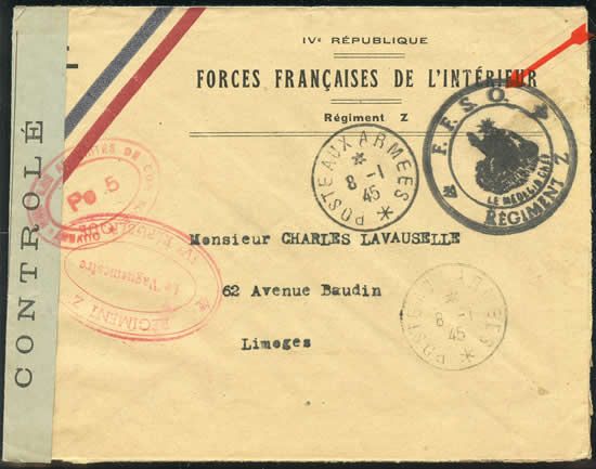 Lettre du Régiment Z