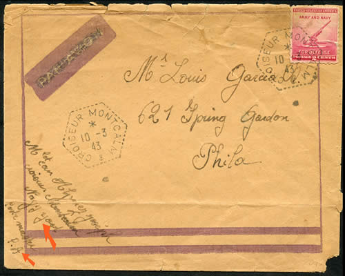 Croiseur montcalm à Philadelphie