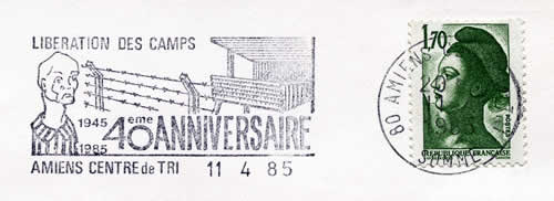 OMEC 40ème anniversaire de la libération des camps