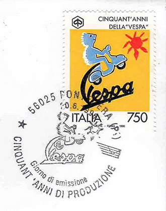 50e anniversaire de la première vespa