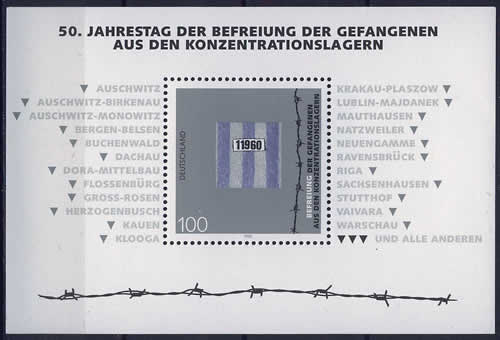 50ème anniversaire de la libération des Camps  en allemagne