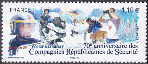 70ème anniversaire de la création des CRS