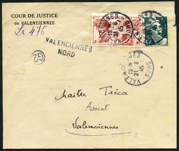 Cour de Justice de Valenciennes