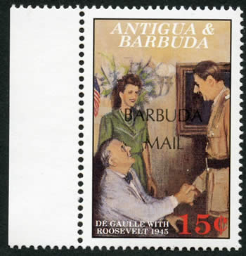 De Gaulle et Roosevelt