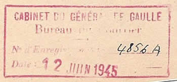 Cachet du bureau du courrier