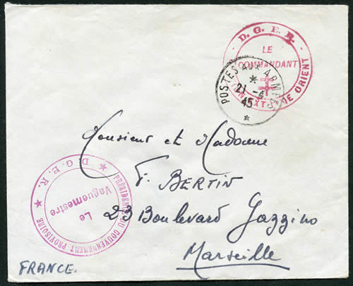 DGER Extrême-Orient