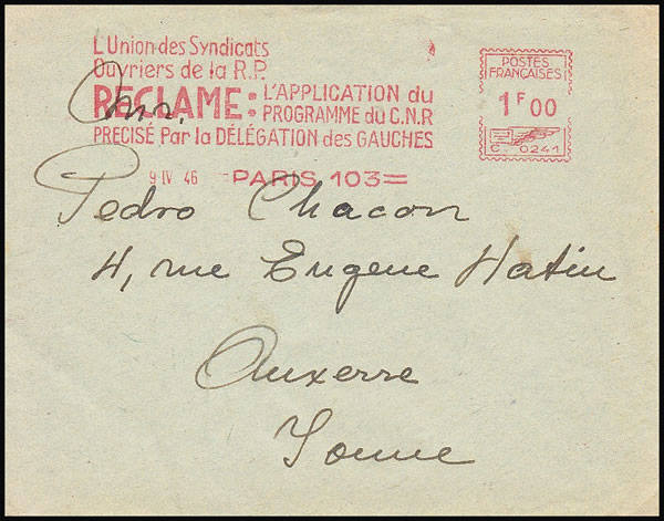 EMA réclamant l'application du programme du CNR